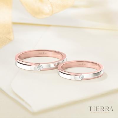 Nhẫn cặp đẹp ghép màu là xu hướng nhẫn cưới đẹp được ưa thích hiện nay
