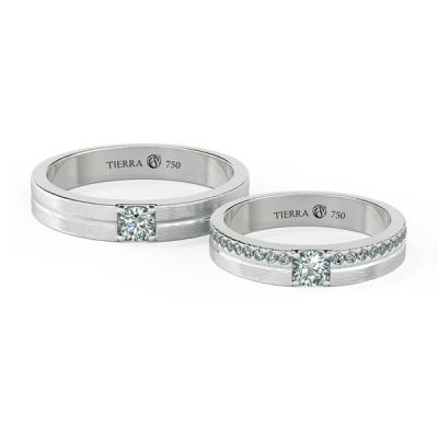 Cặp nhẫn cưới kim cương NCC3009
