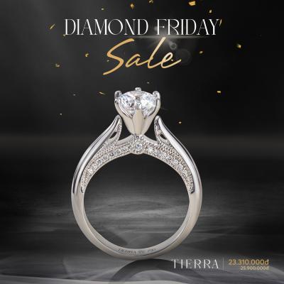 Diamond Friday Sale - Ưu đãi 10% cho toàn bộ vỏ nhẫn cầu hôn tại Tierra - 6