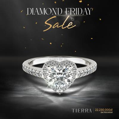 Diamond Friday Sale - Ưu đãi 10% cho toàn bộ vỏ nhẫn cầu hôn tại Tierra - 1