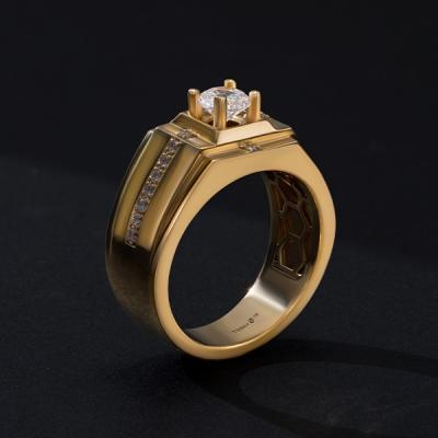 Những mẫu nhẫn vàng nam đơn giản nhưng tinh tế - Chọn nhẫn cưới hoặc nhẫn thời trang đều phù hợp - 3