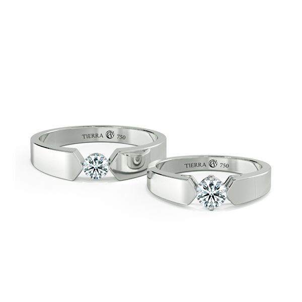 Cặp nhẫn cưới kim cương NCC3007