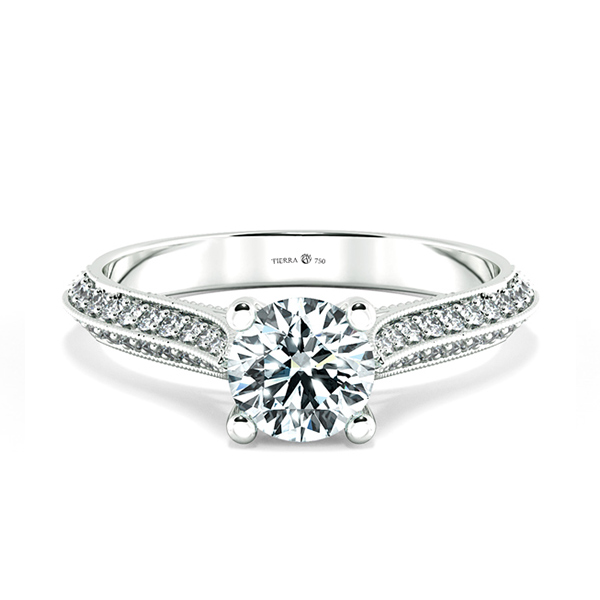 Nhẫn kim cương Royal design NKC9905