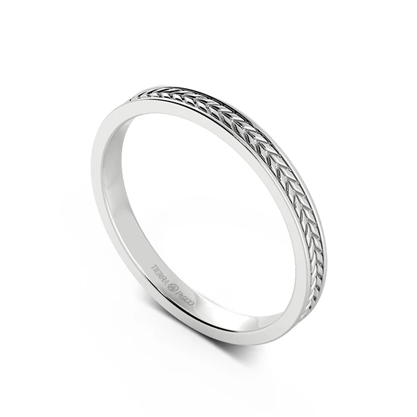 Men's Traditional Wedding Ring NCM1006 2