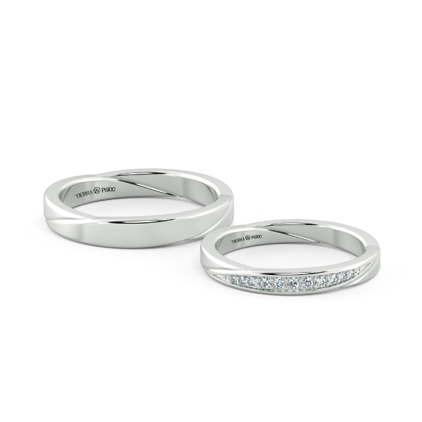 Cặp nhẫn cưới truyền thống NCC1033 1