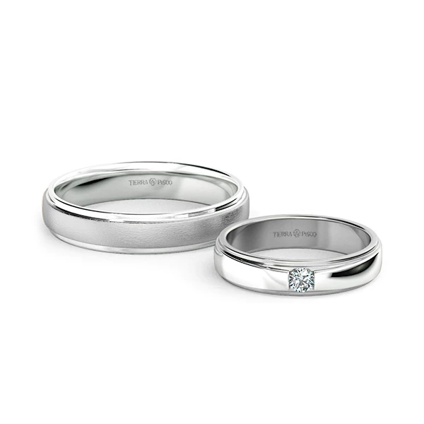 Cặp nhẫn cưới hiện đại NCC2014 1
