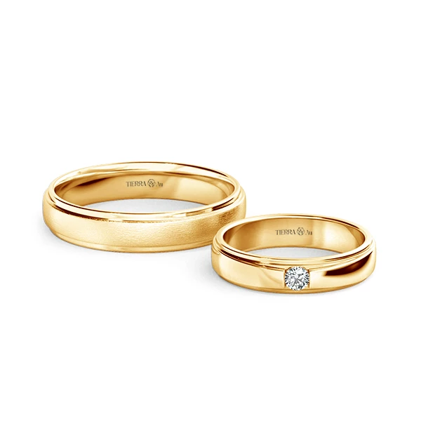 Cặp nhẫn cưới hiện đại NCC2014 1