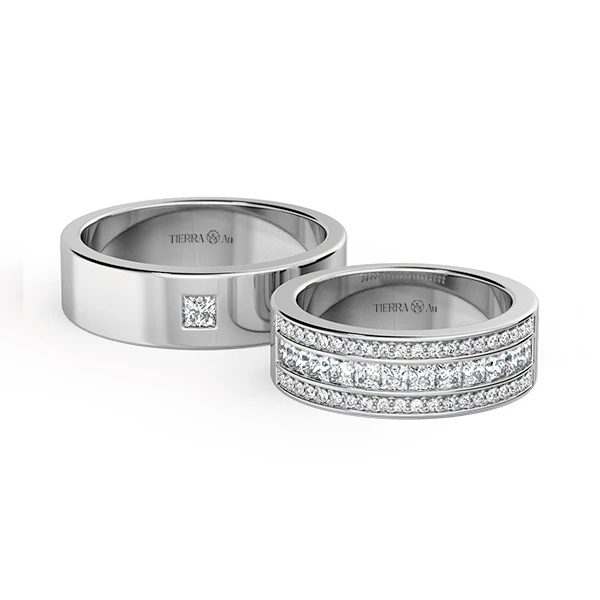 Men's Modern Wedding Ring NCM2026 3