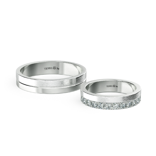 Women's Modern Wedding Ring NCF2027 3