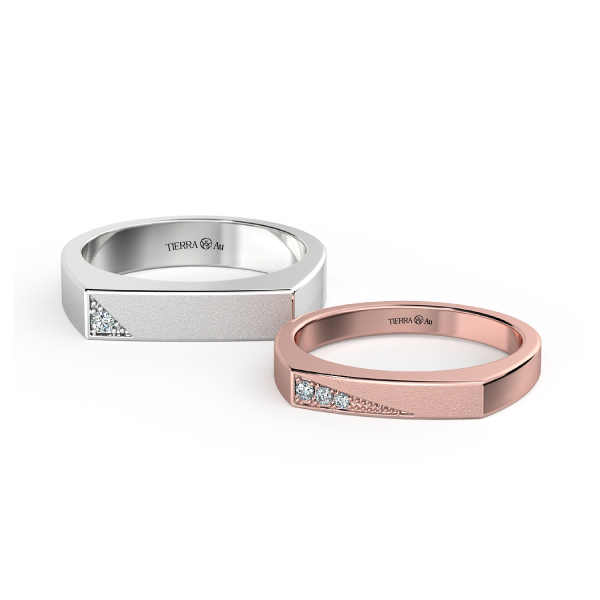 Women's Modern Wedding Ring NCF2034 3