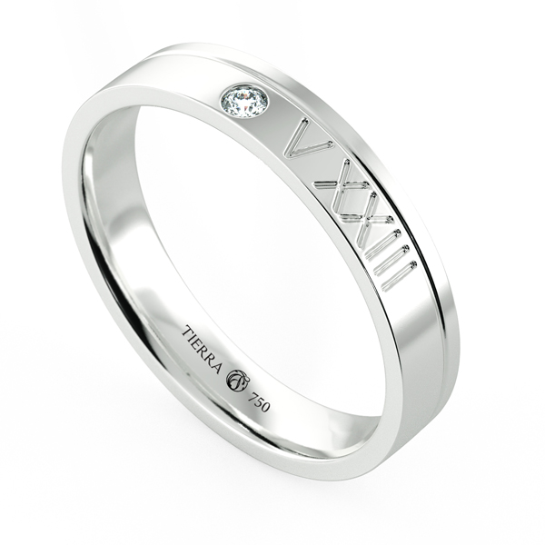 Men's Modern Wedding Ring NCM2036 2