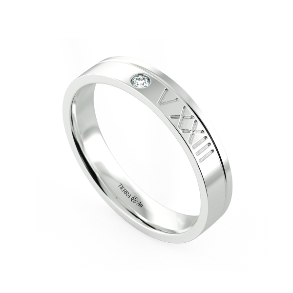 Men's Modern Wedding Ring NCM2036 2