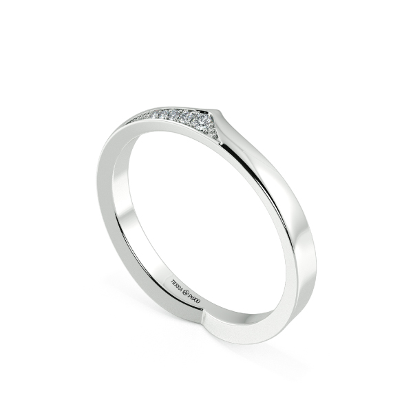Women's Modern Wedding Ring NCF2037 2
