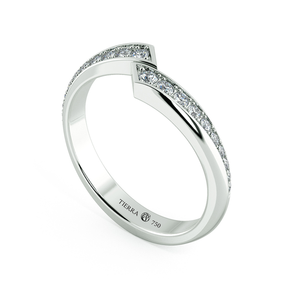 Women's Modern Wedding Ring NCF2038 2