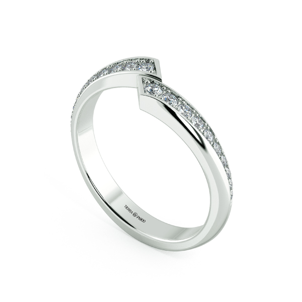 Women's Modern Wedding Ring NCF2038 2