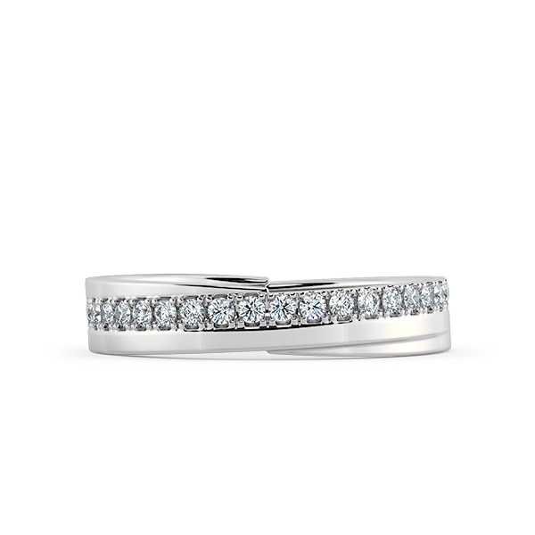 Women's Modern Wedding Ring NCF2039 1