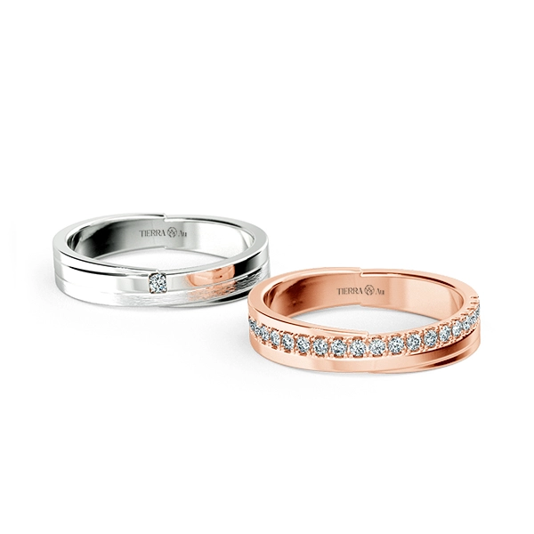 Women's Modern Wedding Ring NCF2039 3