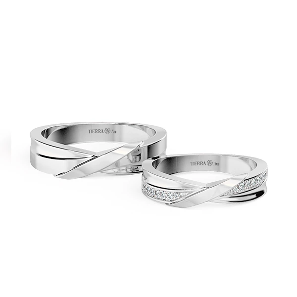 Cặp nhẫn cưới hiện đại NCC2040 1