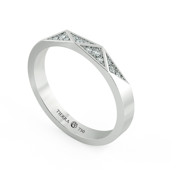 Women's Modern Wedding Ring NCF2041 2