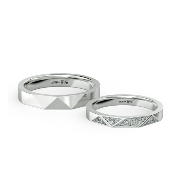 Women's Modern Wedding Ring NCF2041 3