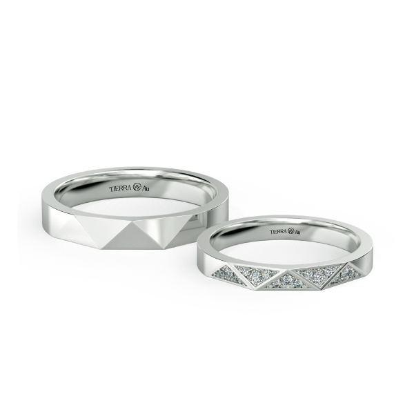 Cặp nhẫn cưới hiện đại NCC2041 1