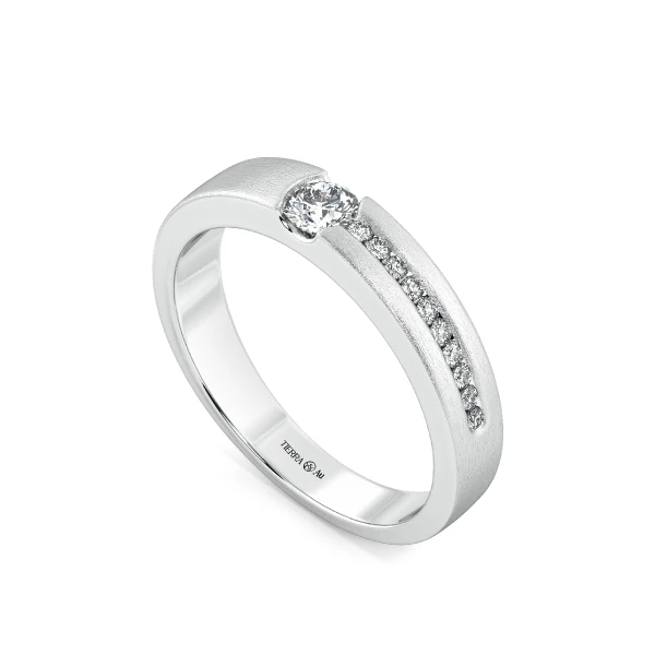 Nhẫn cưới nữ kim cương NCF3003 2