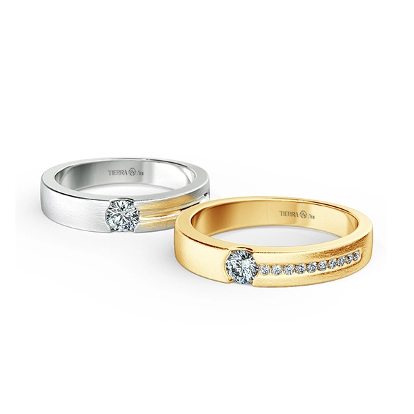 Cặp nhẫn cưới kim cương NCC3003 1