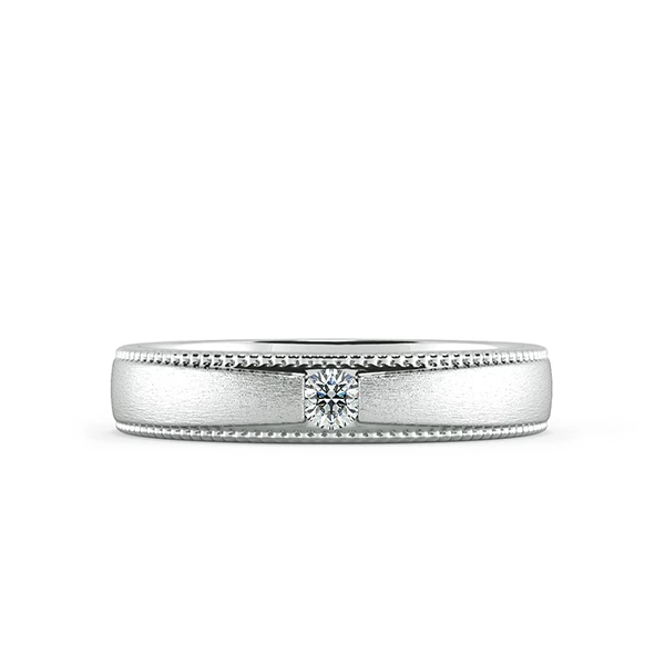 Cặp nhẫn cưới kim cương NCC3004 2