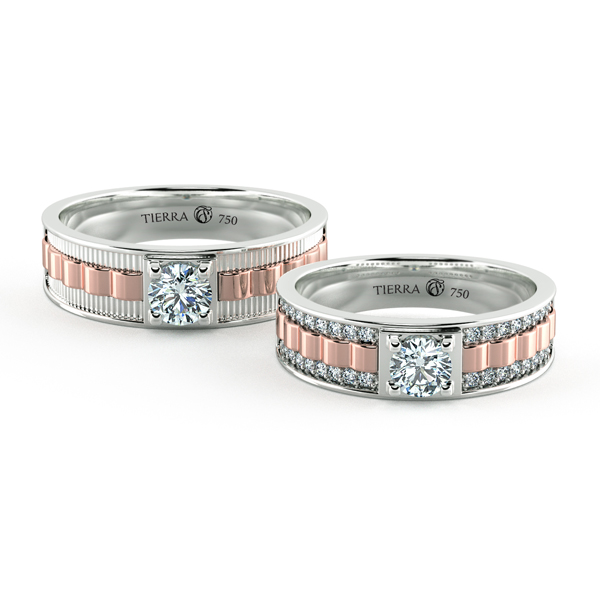 Cặp nhẫn cưới kim cương NCC3005 1