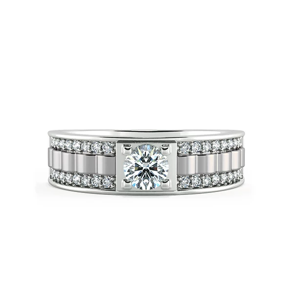 Cặp nhẫn cưới kim cương NCC3005 2