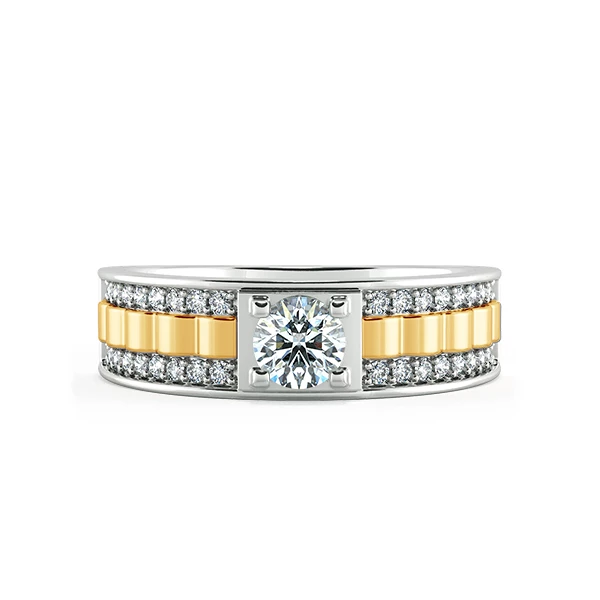 Nhẫn cưới nữ kim cương NCF3005 1