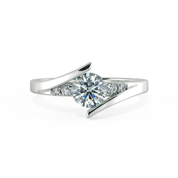 Cặp nhẫn cưới kim cương NCC3006 2