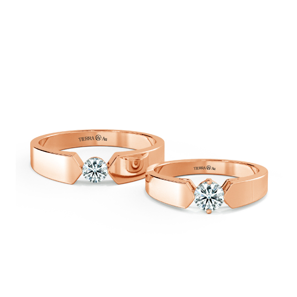 Cặp nhẫn cưới kim cương NCC3007 1
