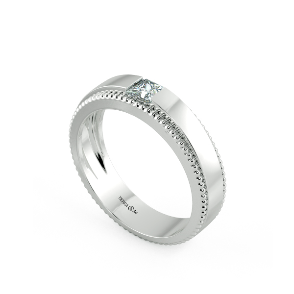 Nhẫn cưới nữ kim cương NCF3008 2