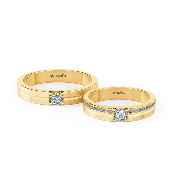 Cặp nhẫn cưới kim cương NCC3009 1
