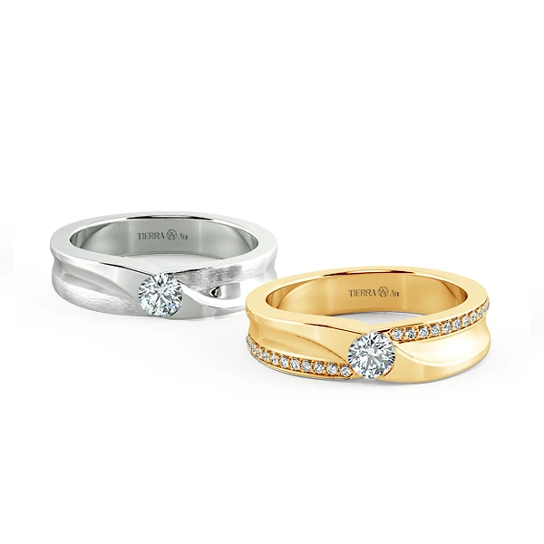Cặp nhẫn cưới kim cương NCC3010 1