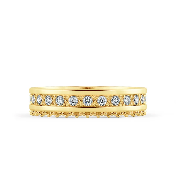 Women's Crown Wedding Ring NCF8001 1