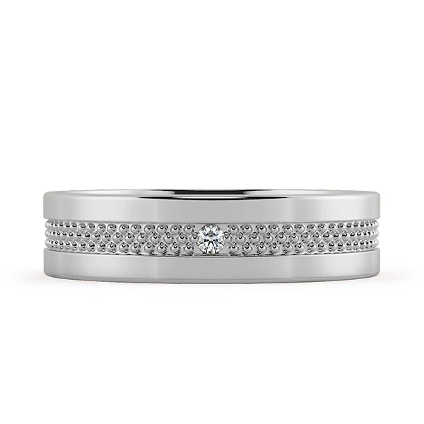 Men's Crown Wedding Ring NCM8001 1
