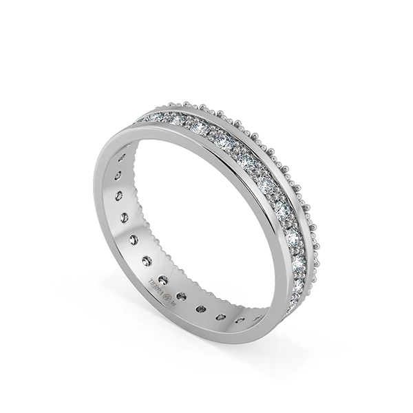 Women's Crown Wedding Ring NCF8001 2