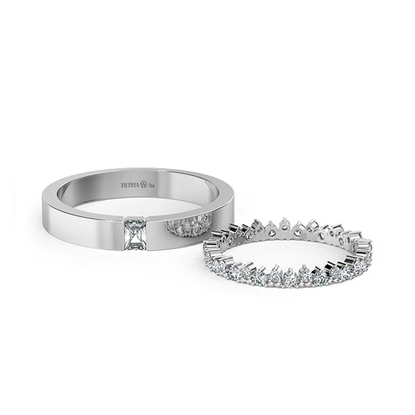 Cặp nhẫn cưới vương miện NCC8002 1