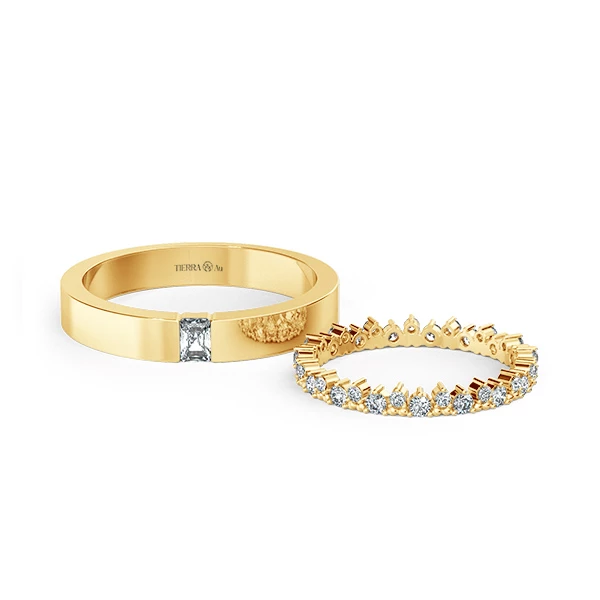 Women's Crown Wedding Ring NCF8002 3