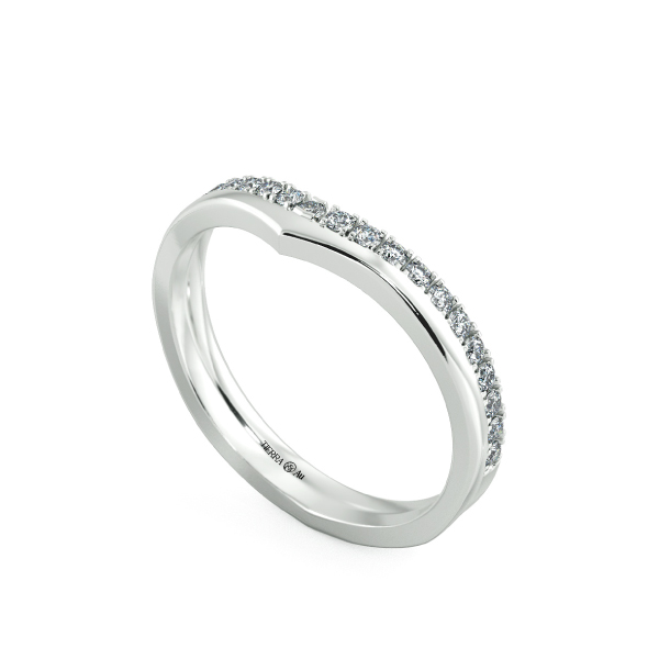 Women's Crown Wedding Ring NCF8003 2