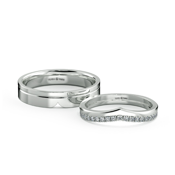 Women's Crown Wedding Ring NCF8003 3