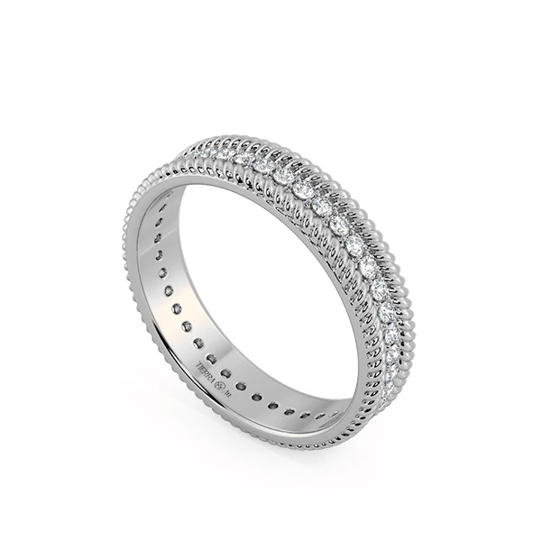 Women's Vintage Wedding Ring NCF9003 2