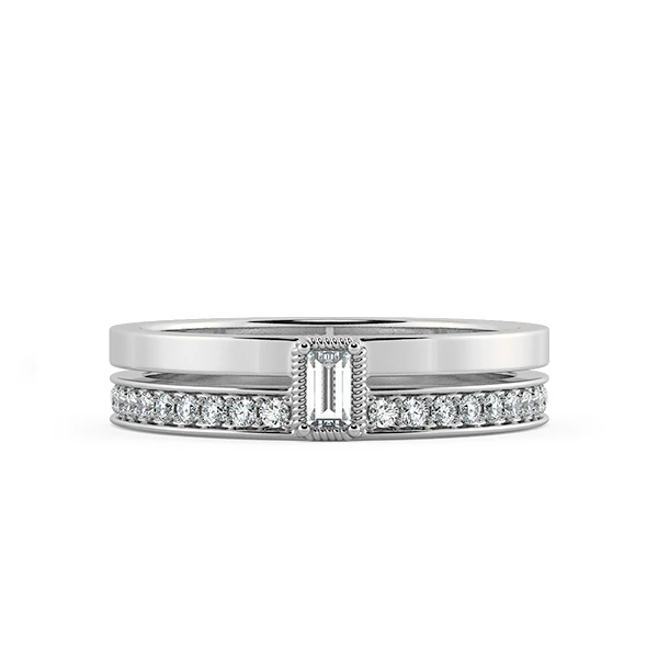 Women's Vintage Wedding Ring NCF9004 1