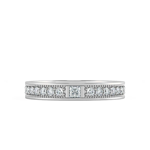 Women's Vintage Wedding Ring NCF9007 1