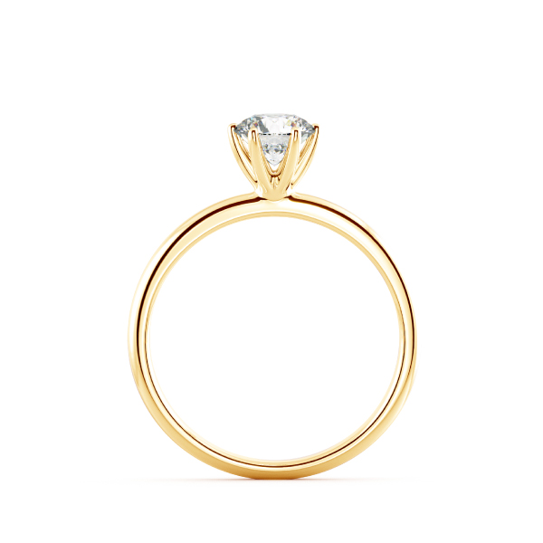 Four Prongs Solitaire Classic Engagement Ring NCH1101 5