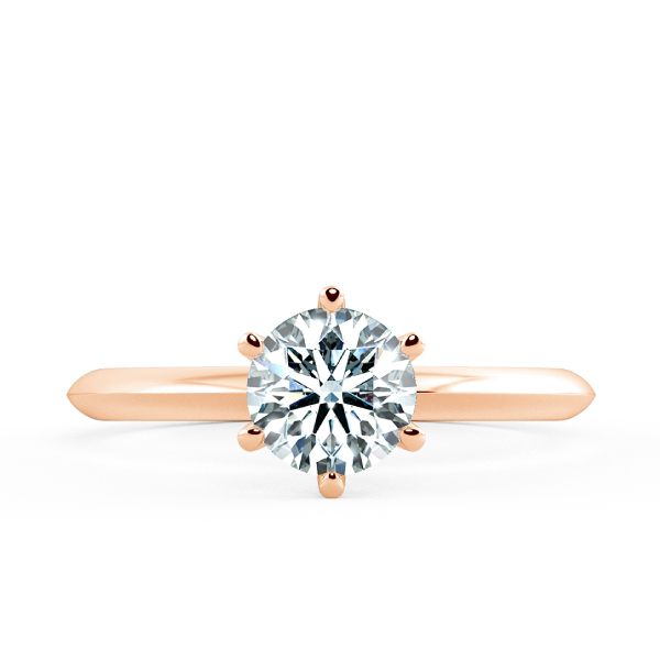 Six Prongs Solitaire Classic Engagement Ring NCH1102 2