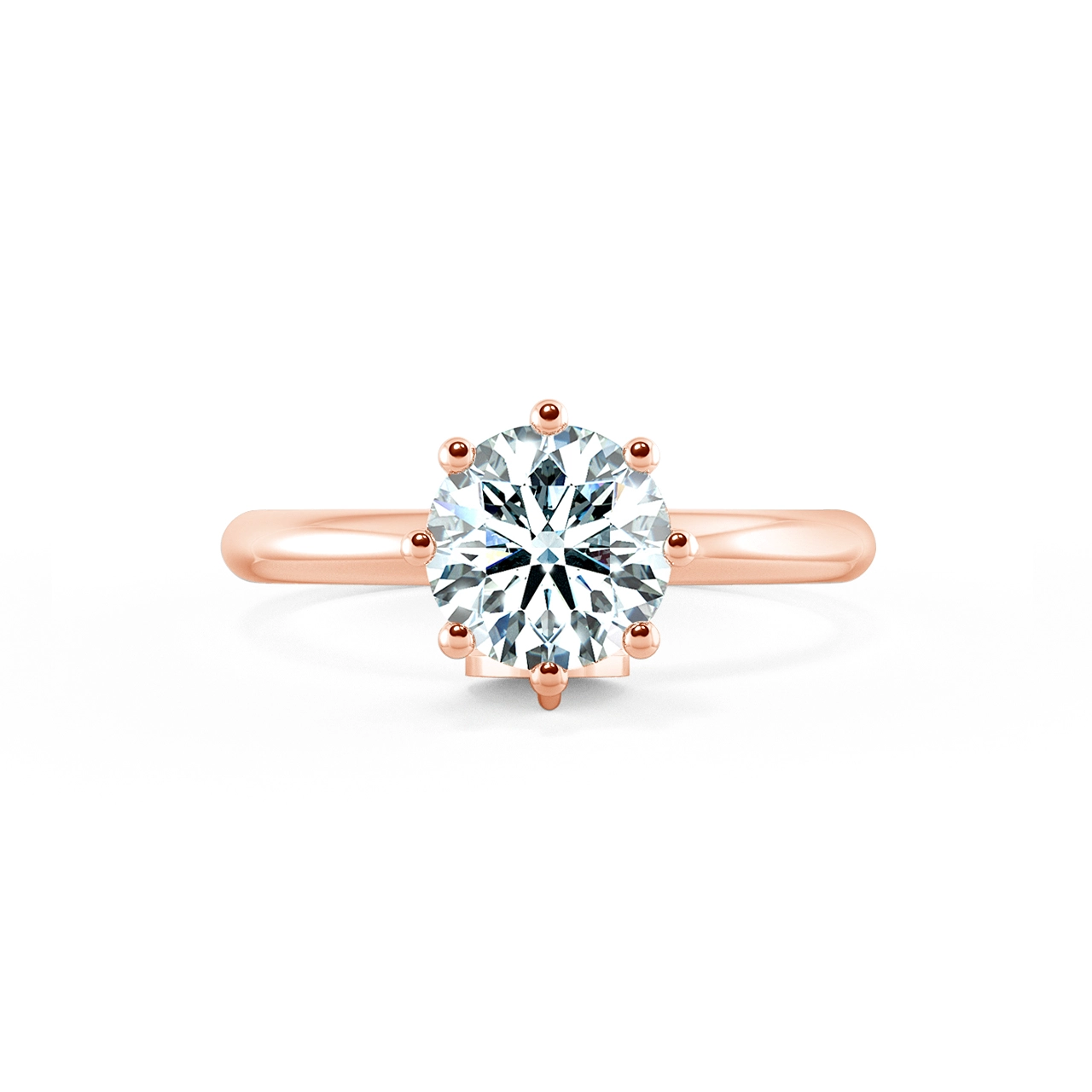 Solitaire Engagement Ring with Tag NCH1301 2