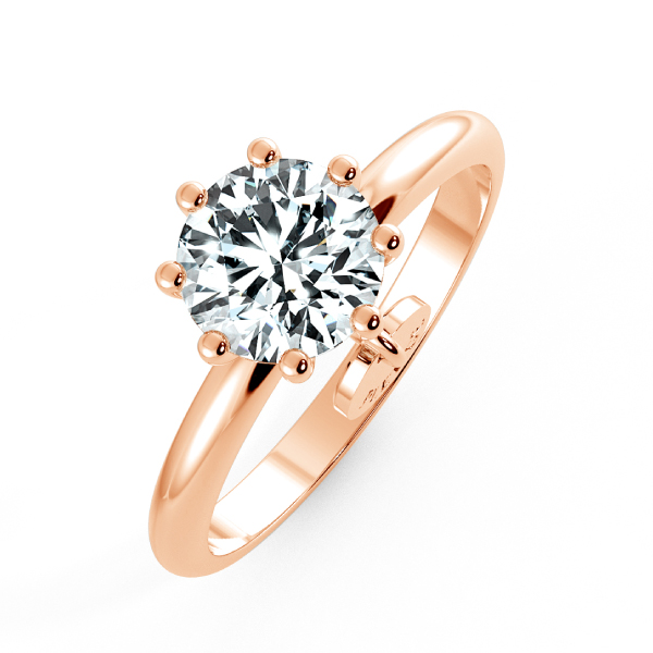 Solitaire Engagement Ring with Tag NCH1301 3